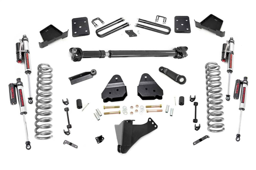 Rough Country 6" Lift Kit - 17-22 Super Duty Overloads with Vertex Coilovers