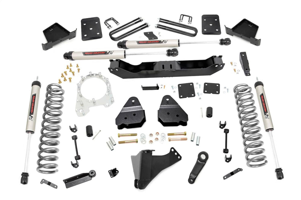 Rough Country 6" Lift Kit - 17-22 Super Duty Diesel NO Overloads - V2
