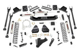 ROUGH COUNTRY 6" LIFT KIT ; 17-22 SUPER DUTY DIESEL 4-LINK ; NO OVERLOADS ; V2