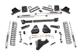 ROUGH COUNTRY 6" LIFT KIT ; 17-22 SUPER DUTY 4WD WITH OVERLOADS ; D/S