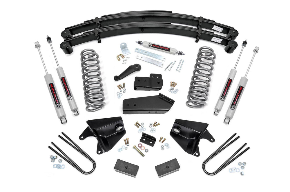 Rough Country 6 Inch Lift Kit RR Springs | 1980-1996 Ford BRONCO/F150 4WD