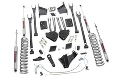 Rough Country 6" Lift Kit - 15-16 Super Duty 4WD - NO Overloads - 4 Link