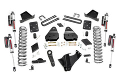 Rough Country 4.5" Lift Kit - 15-16 Super Duty 4WD with Vertex Coilovers - NO Overloads