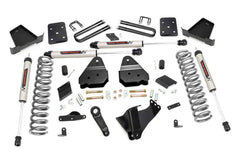 Rough Country 4.5" Lift Kit - 15-16 Super Duty 4WD - NO Overloads - V2