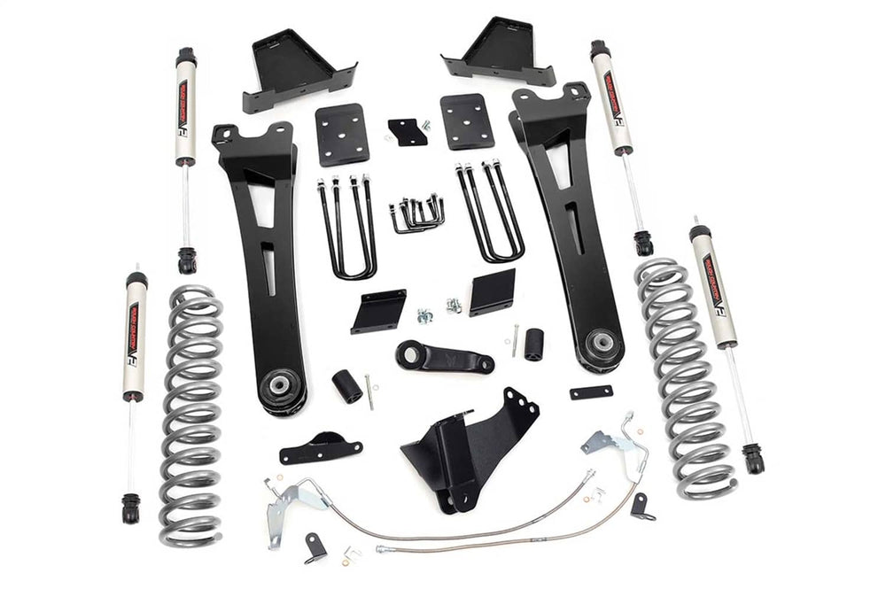 Rough Country 6" Lift Kit - 15-16 Super Duty Diesel Overloads - Radius Arm - V2