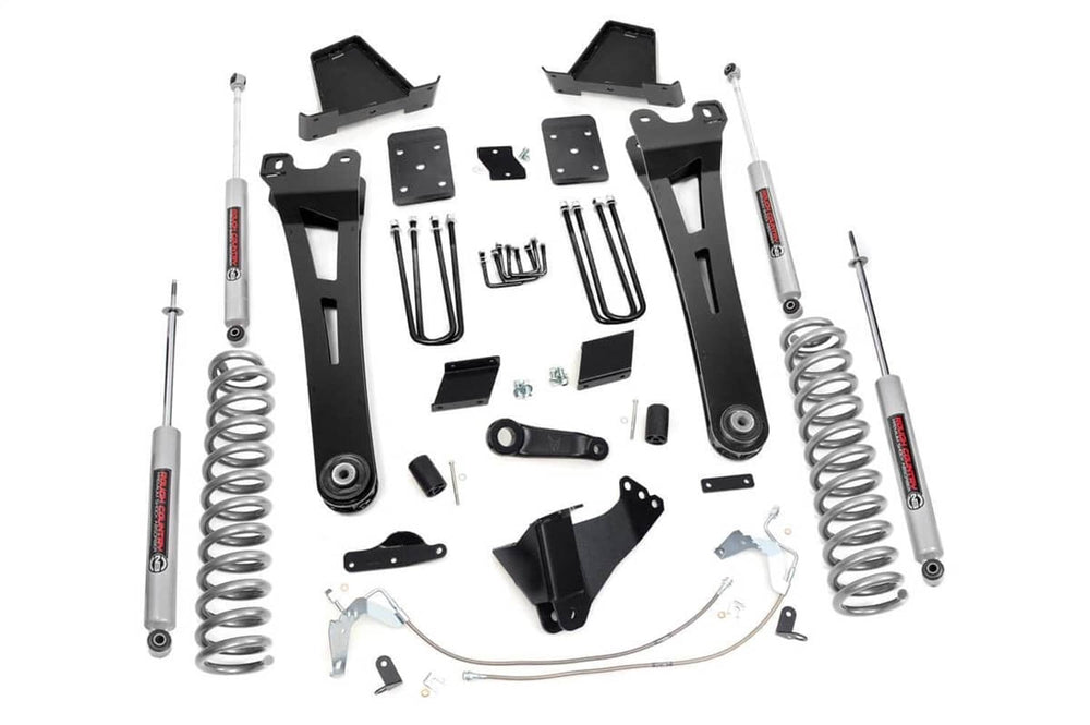 Rough Country 6" Lift Kit - 15-16 Super Duty Diesel NO Overloads - Radius Arm