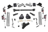 ROUGH COUNTRY 4.5" LIFT KIT ; 17-22 SUPER DUTY WITH VERTEX COILOVERS ; D/S