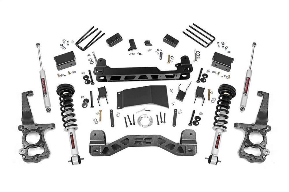 Rough Country 4" Lift Kit - 15-20 F150 4WD with N3 Struts
