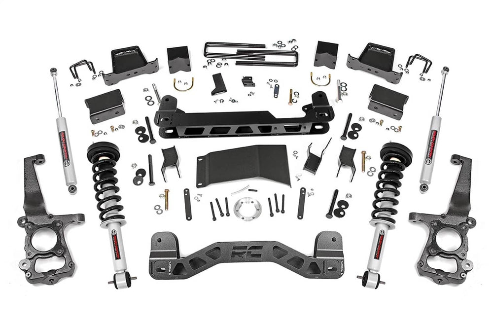Rough Country 6" Lift Kit - 15-20 F150 4WD with N3 Shocks