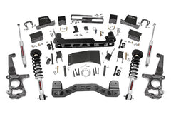 Rough Country 6" Lift Kit - 15-20 F150 4WD with N3 Shocks