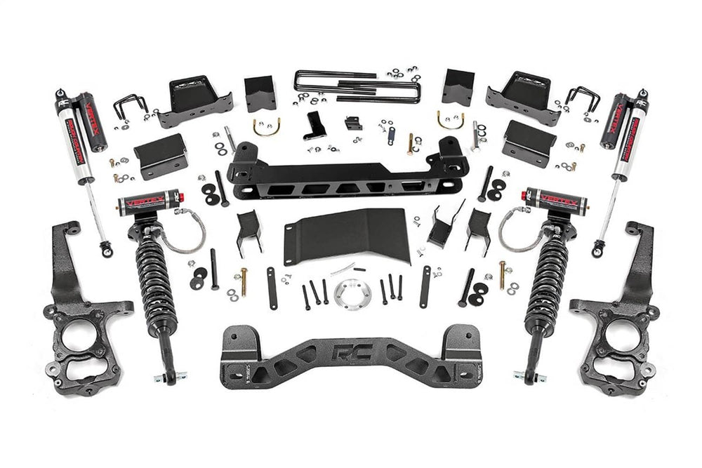Rough Country 6" Lift Kit - 15-20 F150 4WD with Vertex Coilovers