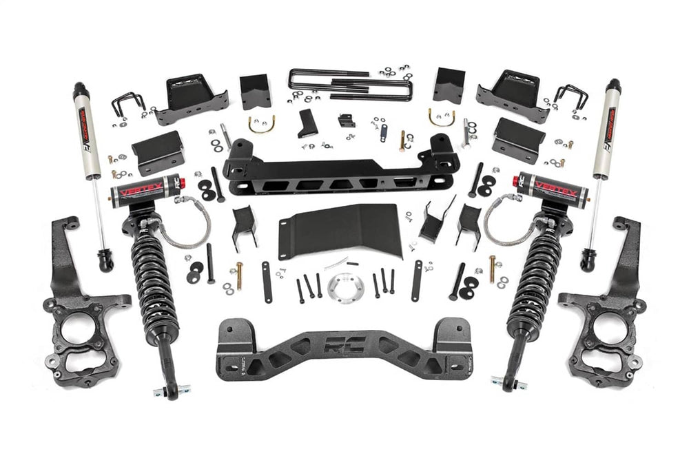 Rough Country 6" Lift Kit - 15-20 F150 with Vertex Coilovers