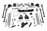 ROUGH COUNTRY 6" LIFT KIT ; 17-22 SUPER DUTY 4WD WITH OVERLOADS ; 4-LINK