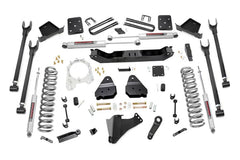Rough Country 6" Lift Kit - 17-22 Super Duty 4WD with Overloads - 4-LINK
