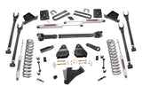 ROUGH COUNTRY 6" LIFT KIT ; 17-22 SUPER DUTY 4WD WITH OVERLOADS ; 4-LINK ; D/S