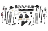 ROUGH COUNTRY 6" LIFT KIT ; 17-22 SUPER DUTY 4-LINK WITH OVERLOADS WITH VERTEX COILOVERS