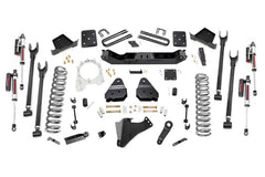 Rough Country 6" Lift Kit - 17-22 Super Duty 4-LINK with Overloads with Vertex Coilovers