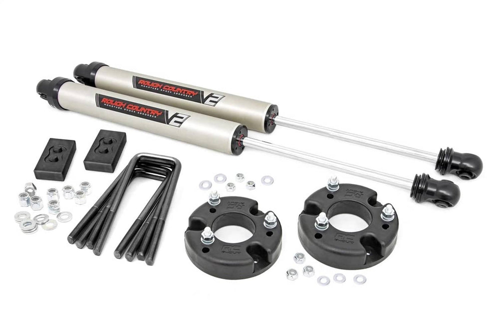 Rough Country 2" Lift Kit - 21-25 F150 2WD/4WD - Molded - RR V2