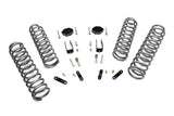 ROUGH COUNTRY 2.5" LIFT KIT WITHOUT SHOCKS ; 07-18 WRANGLER JK 4WD 2-DOOR