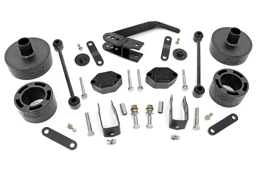Rough Country 2.5" Lift Kit Without Shocks - 07-18 Wrangler JK (RCT-635)