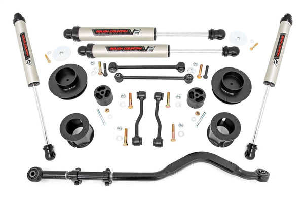 Rough Country 3.5" Lift Kit - 20-23 Gladiator JT 4WD - Spacers - V2