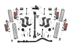 Rough Country 3.5" Lift Kit with Vertex Coilovers - 18-23 Wrangler JL