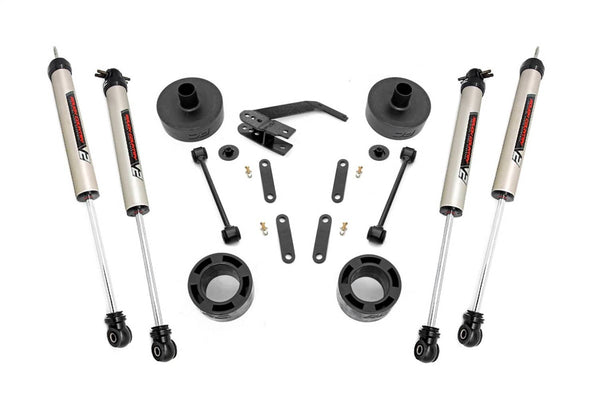 Rough Country Ensemble de rehaussement 2.5 po - 07-18 Wrangler JK