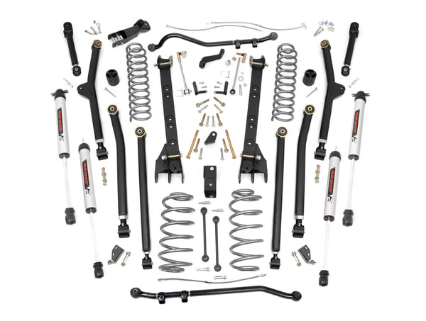 Rough Country Ensemble de rehaussement à bras longs 4 po 97-06 Wrangler