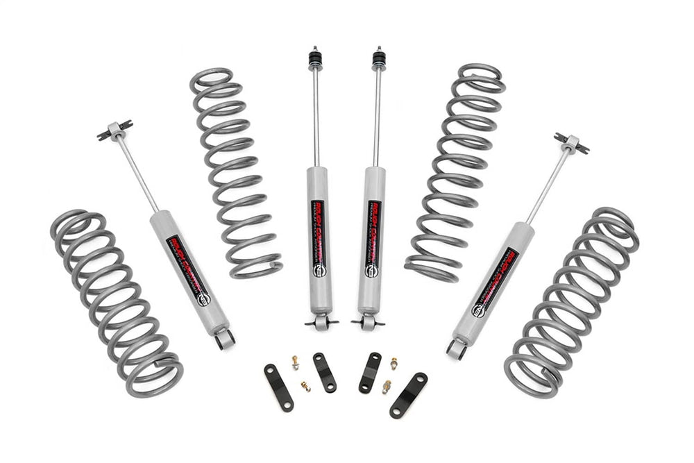 Rough Country 2.5" Lift Kit - 07-18 Wrangler JK 2WD/4WD 4-DOOR