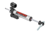 ROUGH COUNTRY VERTEX STEERING STABILIZER ; PASS THROUGH ; 07-18 WRANGLER JK