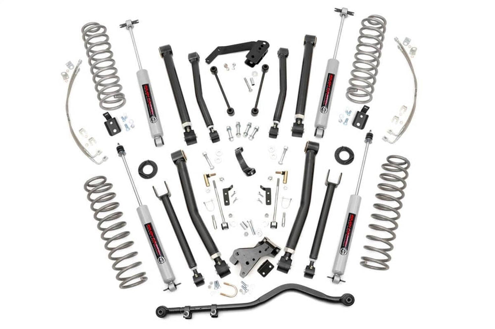 Rough Country 6" Lift Kit with Premium N3 Shocks - 07-18 Wrangler JK 2WD/4WD 4-DOOR