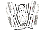 ROUGH COUNTRY 6" LIFT KIT WITH PREMIUM N3 SHOCKS ; 07-18 WRANGLER JK 2WD/4WD 4-DOOR