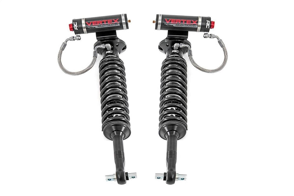 Rough Country Vertex 2.5 Adj Front Shocks - 07-18 Silverado / Sierra 1500 with 6-7.5" Lift