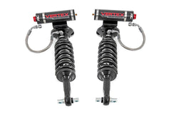 Rough Country Vertex 2.5 Adj Front Shocks - 07-18 Silverado/Sierra 1500 with 2" Lift