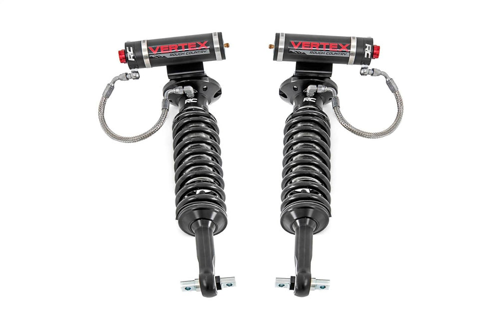Rough Country Vertex 2.5 Adj Front Shocks | 19-26 Silverado / Sierra 1500 with 3.5" Lift