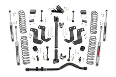 Rough Country 3.5" Lift Kit - 18-24 Wrangler JL Rubicon - C/A Drop - FR D/S
