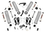 ROUGH COUNTRY 3.5" LIFT KIT WITH V2 SHOCKS ; 07-18 WRANGLER JK 4WD 2-DOOR