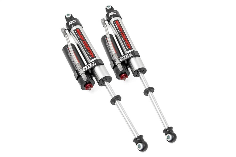 Rough Country Vertex 2.5 Adj Rear Shocks - 11-19 Silverado / Sierra HD with 3.5-7.5" Lift