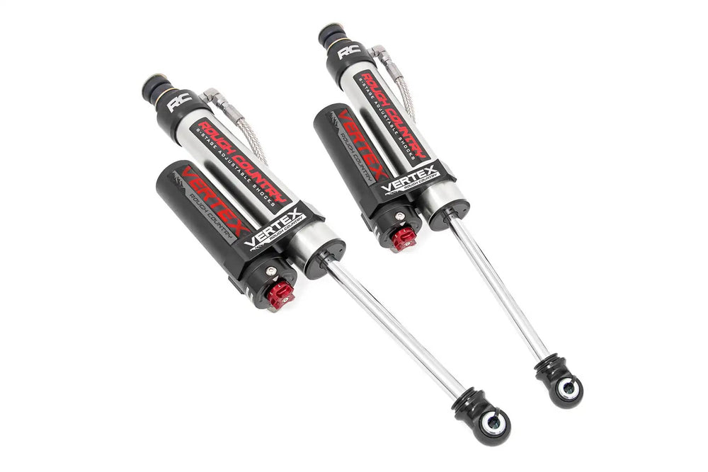 Rough Country Vertex 2.5 Adj Rear Shocks - 19-26 Ram 1500 2WD/4WD with 6-7.5" Lift