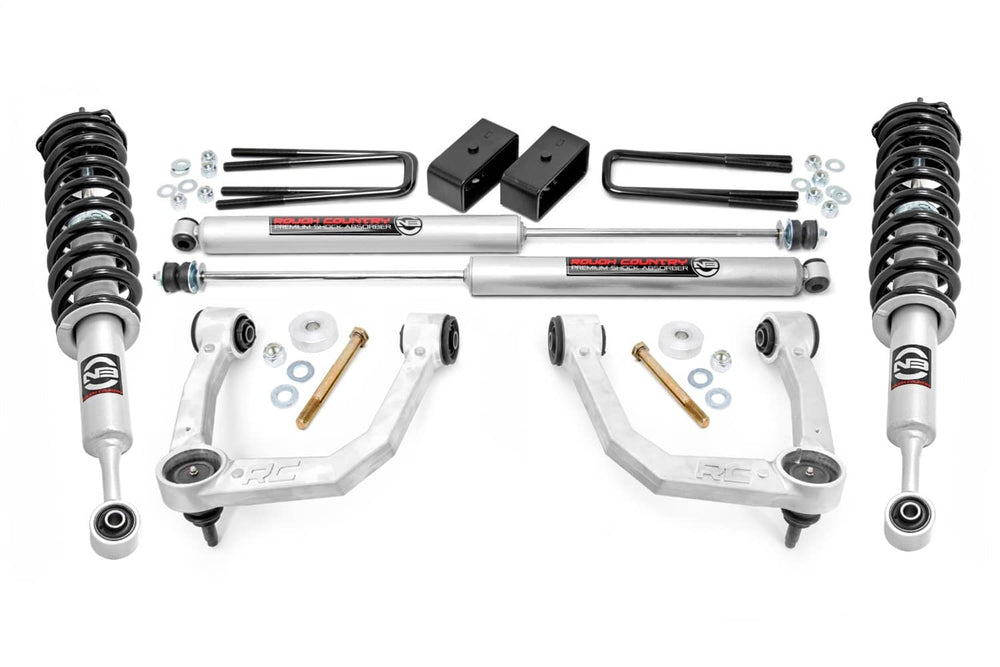 Rough Country 3.5" Lift Kit with N3 Shocks - 05-23 Tacoma 2WD/4WD