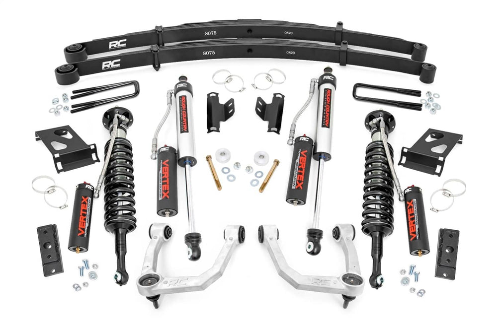 Rough Country 3.5" Lift Kit with Vertex Coilovers - 05-23 Tacoma 4WD