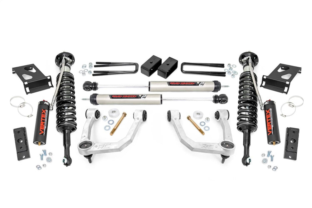 Rough Country 3.5" Lift Kit - 05-23 Tacoma 2WD/4WD with Vertex Coilovers - V2 - Uca