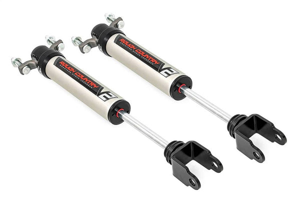Rough Country 0-2" V2 Front Shocks - 11-26 Silverado/Sierra 2500HD/3500HD