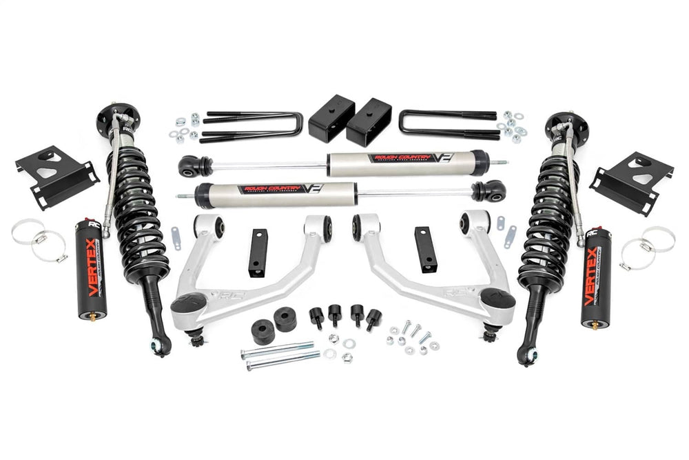 Rough Country 3.5" Lift Kit - 07-21 Tundra 4WD with Vertex Coilovers / V2
