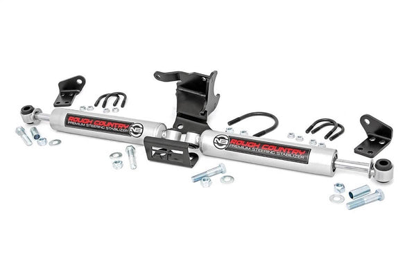 Rough Country Stabilisateur de direction double N3 - 18-25 Wrangler JL/ 20-25 Gladiator JT