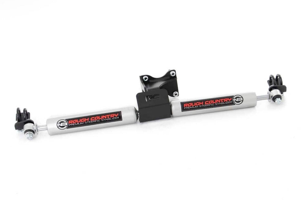 Rough Country N3 Dual Steering Stabilizer - 07-18 Wrangler JK