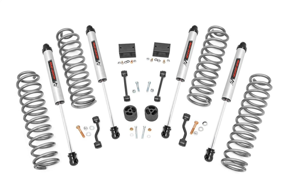 Rough Country 2.5" Lift Kit - 18-24 Wrangler JL 4WD - Coils - V2