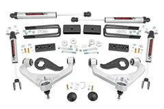 Rough Country 3" Lift Kit with V2 Shocks - 20-26 Silverado/Sierra HD Without Overloads (EXCLUDING AT4X/ZR2)
