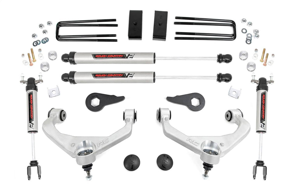 Rough Country 3.5" Lift Kit - 11-19 Silverado / Sierra HD (RCT-95970)