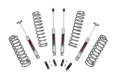 Rough Country 2.5" Lift Kit with N3 Shocks - 07-18 Wrangler JK 4WD 2-DOOR